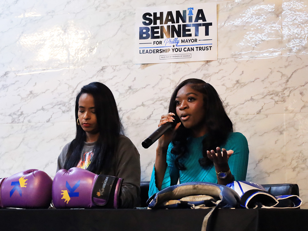 Young Philadelphians tell mayoral candidate Shania Bennett what they want from the city’s next leader — WHYY News